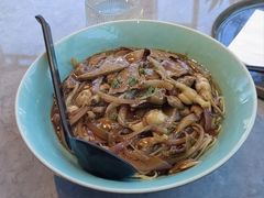 猪肝蛤蜊面-人间酒暖·Go blanc·烧鸟·深夜食堂(陆家嘴店)