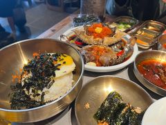 -草家酱蟹炭火烤肉店(珲春南路一店)