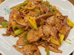 青椒羊肝-清真·益鑫羊肉手抓馆(花园北街店)