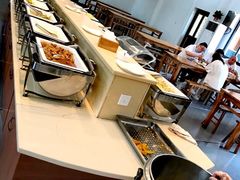 自助取餐区-阿育王寺素斋馆