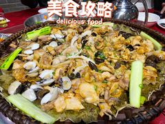 竹筛三宝蒸草鸡-绿雅居原生态农庄(小涌店)