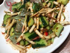 鱼腥草拌黄瓜-老滇山寨•云南特色菜•地方菜•民族风情歌舞表演(金碧店)