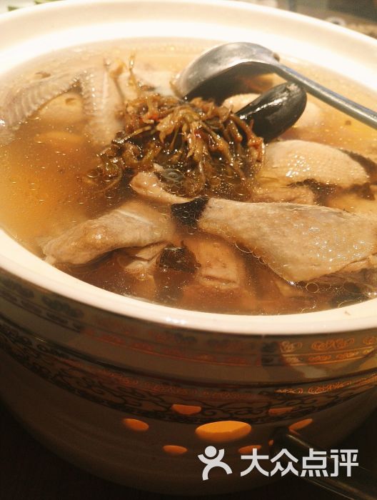 麦大叔·福建客家菜(五四新华都店)金线莲炖白鸭汤图片 - 第4张