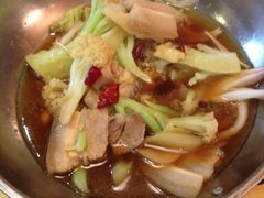 干锅花菜-乌镇那一年小院主题餐厅(甘泉西路店)