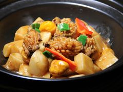 鲍鱼炒年糕-南山饭店(阳明古镇店)