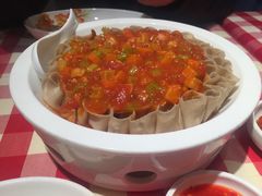 西红柿浇汁莜面-西贝莜面村(东莞壹号广场店)