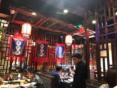 大堂-宽板凳老灶火锅(门头沟店)