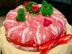 安格斯肥牛蛋糕-盡膳口福跷脚牛肉火锅(晶耀前滩店)