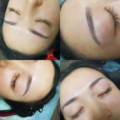 自然逼真丝雾眉-平萍纹绣韩式半永久定妆