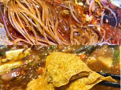 下红薯粉好绝-卢渔翁纸包·脆皮烤活鱼(麓谷小镇店)