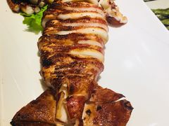 烤鱿鱼-老万烧烤(典逸心洲店)