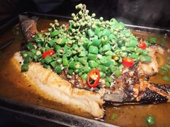 鲜青椒烤鱼-探鱼·鲜青椒爽麻烤鱼(增城东汇城店)