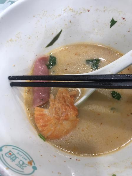 觅姐汤可以喝的麻辣烫(榆中路店)-"香肠,里脊肉,骨肉相连一股无法吞咽