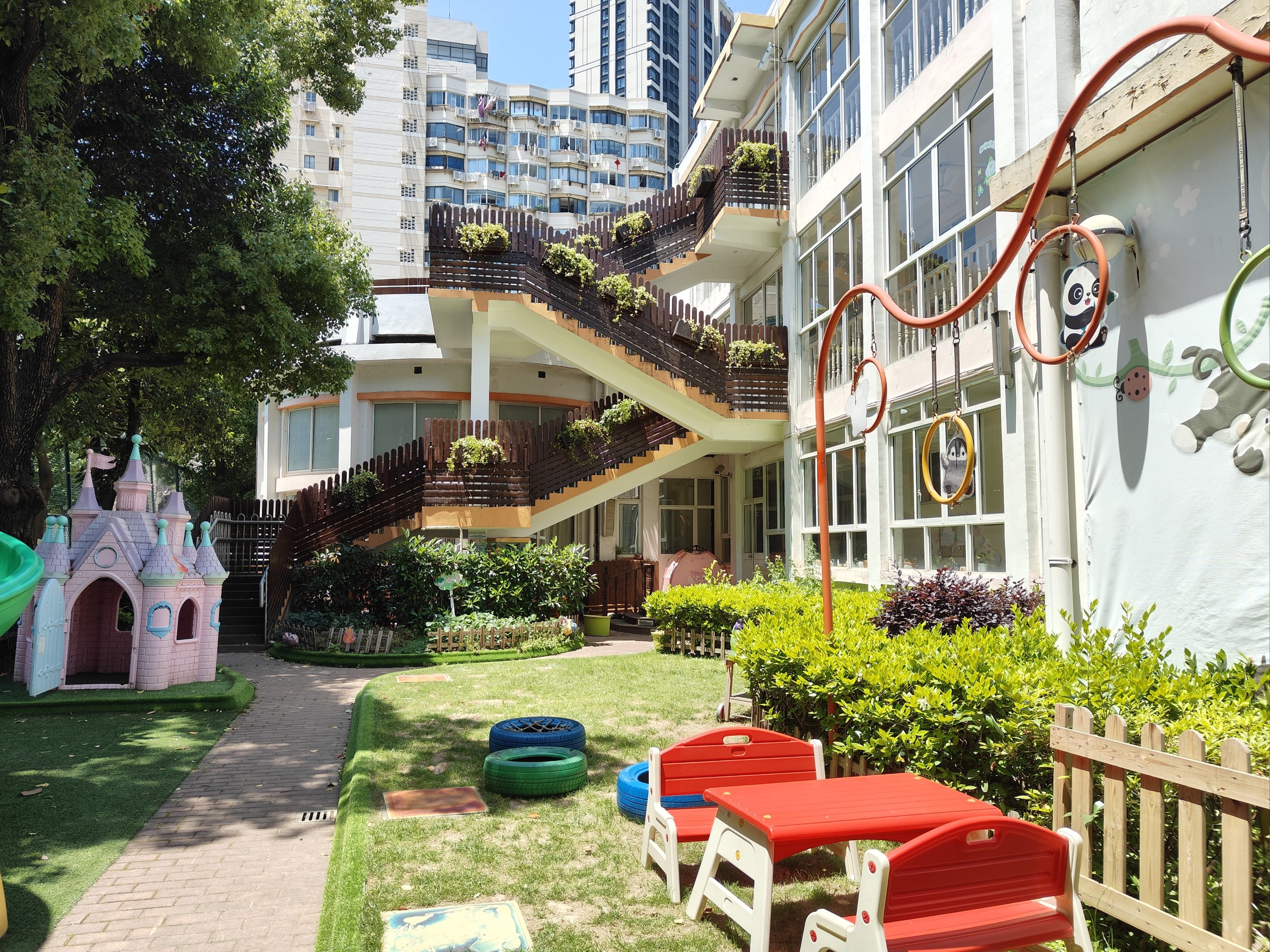 这个虹口公立一级幼儿园好棒啊