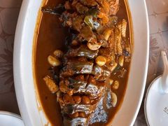 炖水库鱼-荷塘月色鱼馆总店(于桥水库劈柴大院店)