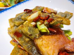 蕨巴炒风肉-夜郎国·贵州菜(南山店)