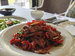 小炒黄牛肉-茅庐·川粤精品私房菜(金沙遗址店)