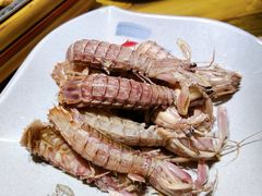 白灼皮皮虾-虾宝贝胶东海鲜·渔家菜(小西天店)