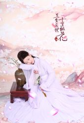 -后宫·古装汉服京剧儿童亲子全家福摄影