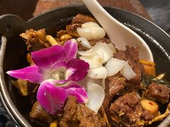 罗勒鲜菇煲仔鹅-上楼私房菜(院士路店)