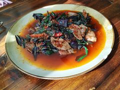 火爆猪肝-不相离盐帮菜(郎园店)