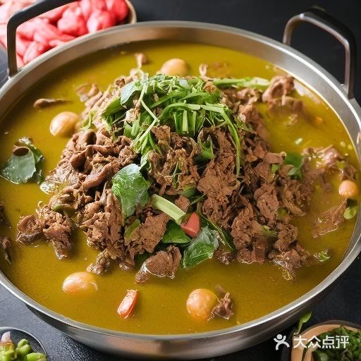 榕江牛瘪牛肉火锅图片