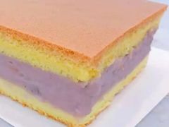 香芋裸蛋糕-六伴夏烘焙蛋糕·低糖动物奶油