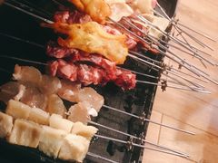 -長壹旋转烤吧 农家鸡火锅