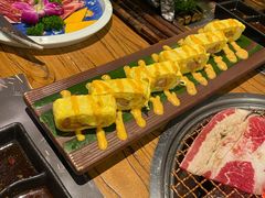 芝士鹅肝鸡蛋卷-黑牛の店·和牛烧肉(合生汇店)