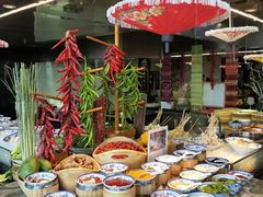自助调料区-郑州富力万达文华酒店·云端美食汇自助餐厅