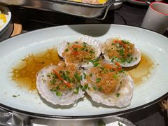 蒜蓉粉丝蒸扇贝-新白鹿餐厅(松江开元地中海店)