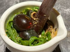 皮蛋辣椒擂茄子-炊烟小炒黄牛肉(浦东世纪汇店)