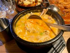 海鲜豆腐汤-包装马车·韩国料理·포장마차