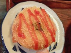芝士炸土豆饼-金龙咖喱
