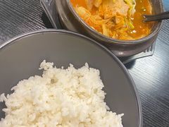 猪肉泡菜锅配米饭-井上家(大兴街店)