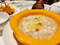 南瓜酒酿小圆子-玫瑰厅上海菜(兴国路店)