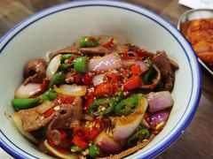 辣蓬蓬的猪肝拌面-毒蛇面馆(人民广场店)