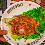 和男朋友点了超级多的肉肉啊！