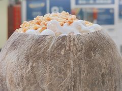 -椰爺爺·椰子冻砵仔糕