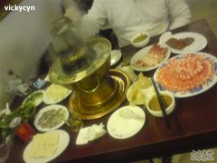 一桌子的菜-裕德孚·非遗手切涮羊肉(东直门内大街店)