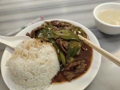 凉瓜牛肉饭-芬芳甜品(同福路店)