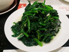 高汤蒜蓉炒菠菜-鼎泰丰(美丽华店)
