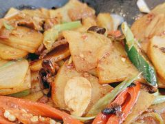 干锅土豆片-北京小肠陈饭庄(方庄店)