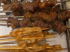 黑椒牛肉串-米八子烧烤工厂(西区店)