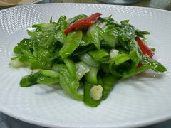 油淋芥兰-阿静美食