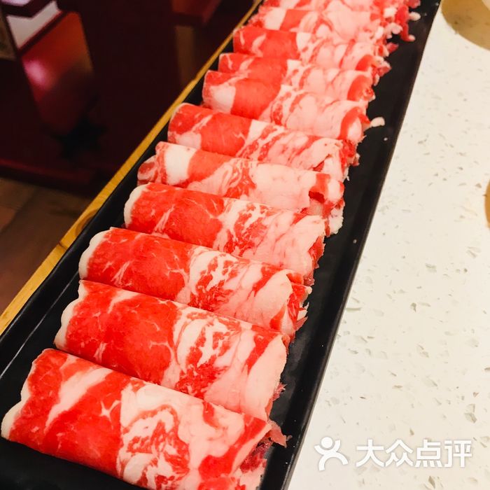 大龙燚火锅精品肥牛卷图片-北京火锅-大众点评网