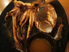 烤全鱿鱼-萨莉亚意式餐厅(新洲家乐福店)