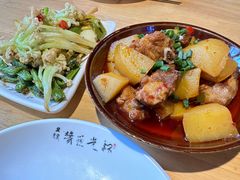 土豆烧排骨-五丁桥光头香辣蟹(望江橡树林店)