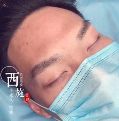 -西施无菌半永久纹绣眉眼影唇轻增发纹发际线
