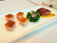 招牌蜜汁叉烧拼脆皮烧腩仔-利宝阁(嘉里建设广场店)